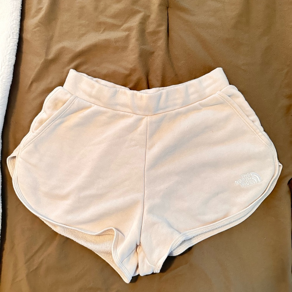 Size small, light beige, North Face shorts!